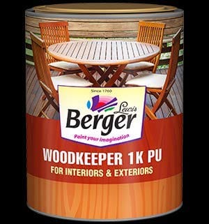 WoodKeeper 1K PU Interior and Exterior Clear Gloss 1LTR