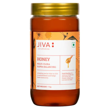 Jiva Honey - Natural Immunity Booster & Multi-Flora with Antioxidants - 1 kg. Pack of 1