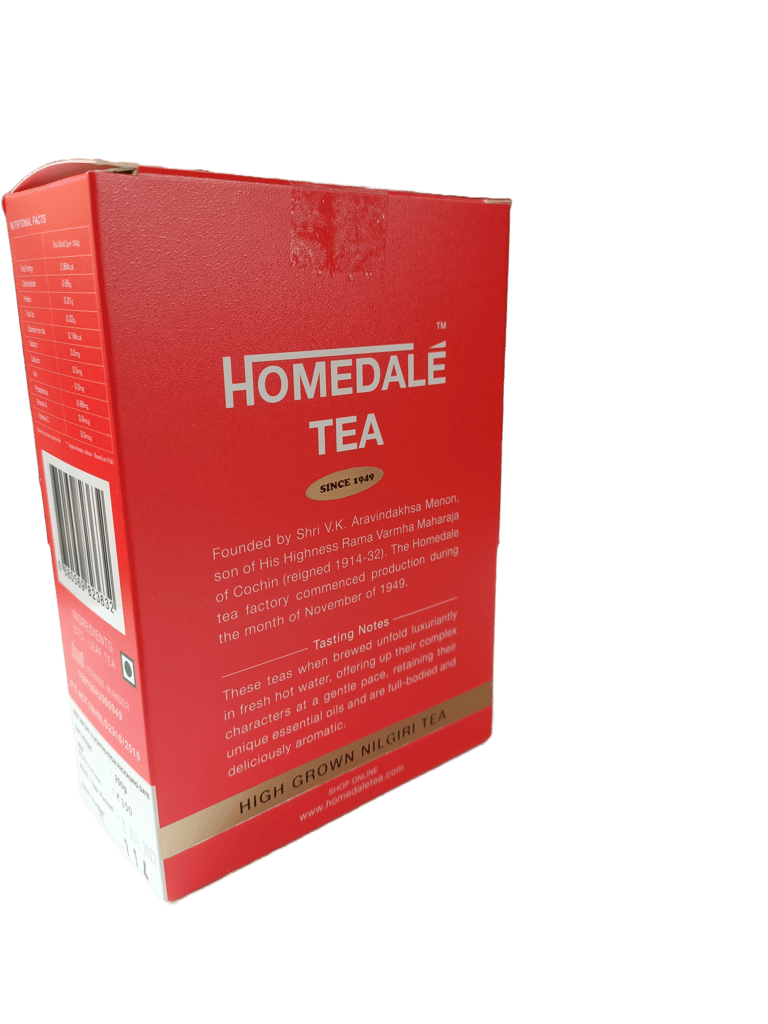 Homedale Tea 250 g | Pack of 1 | Total 250 g | High Grown Nilgiri CTC Tea