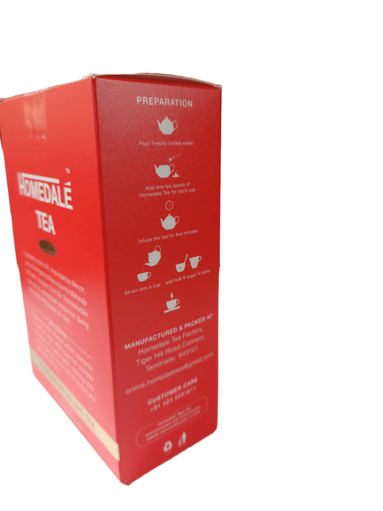 Homedale Tea 250 g | Pack of 1 | Total 250 g | High Grown Nilgiri CTC Tea