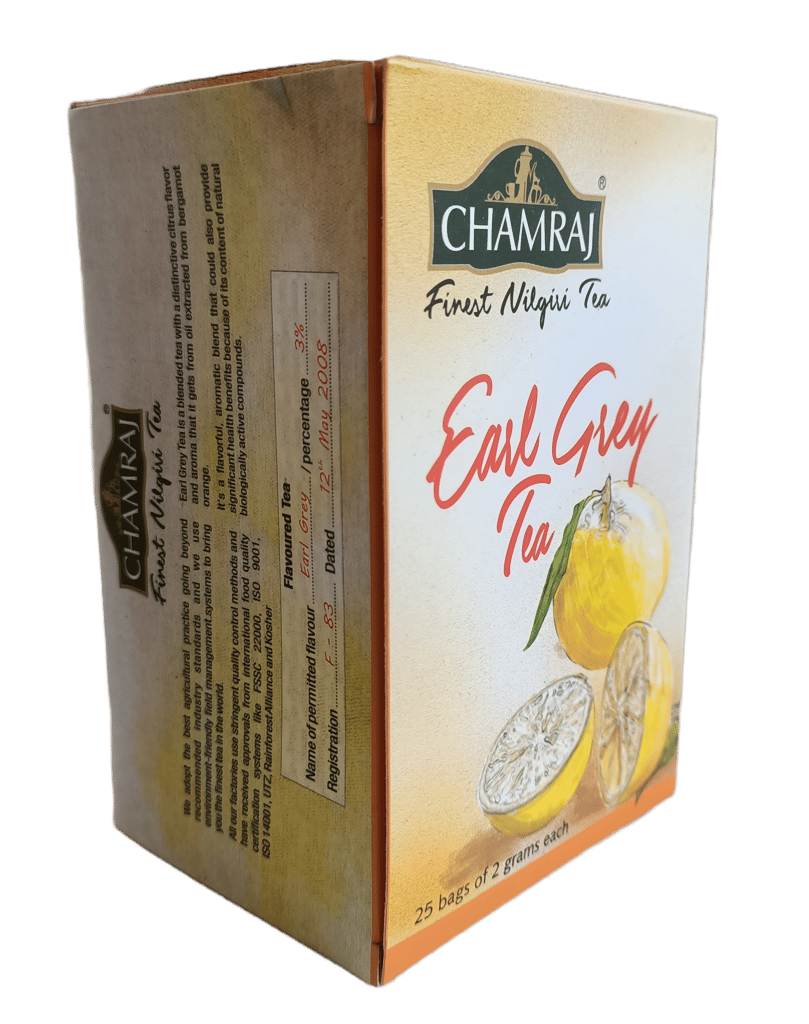 CHAMRAJ Earl Grey Tea (25 Dip Bags)