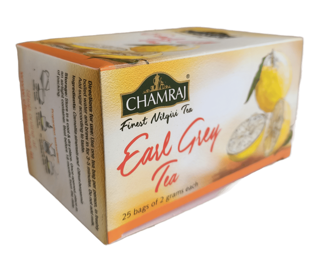 CHAMRAJ Earl Grey Tea (25 Dip Bags)
