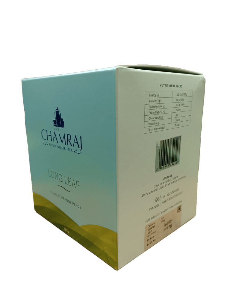  Chamraj Long Leaf Flowery Orange Pekoe Tea, 250g