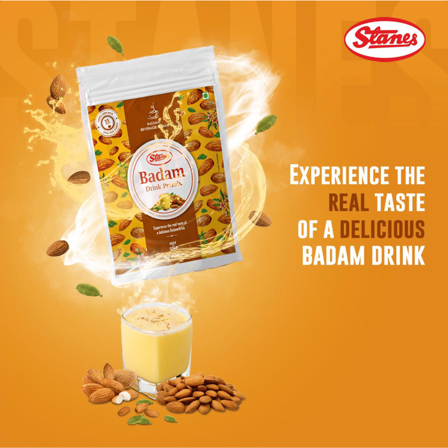 STANES Badam Drink 250 g | Pack of 1 | Total 250 g