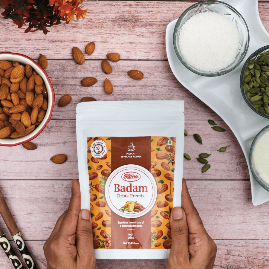 STANES Badam Drink 250 g | Pack of 1 | Total 250 g
