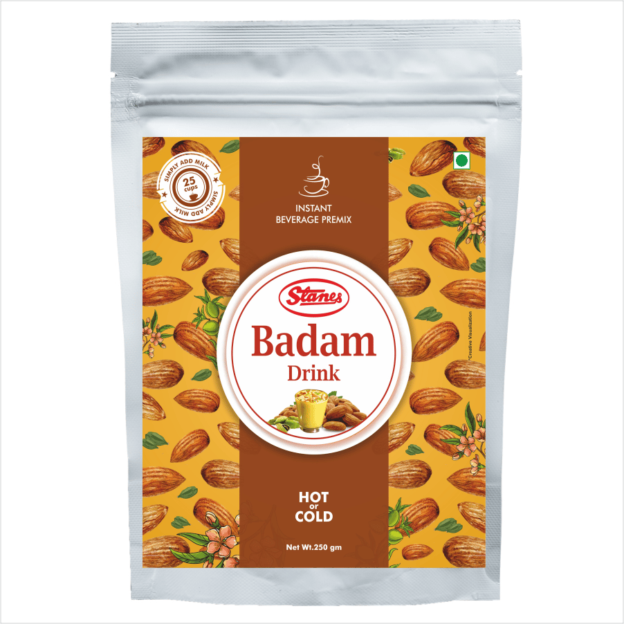 STANES Badam Drink 250 g | Pack of 1 | Total 250 g