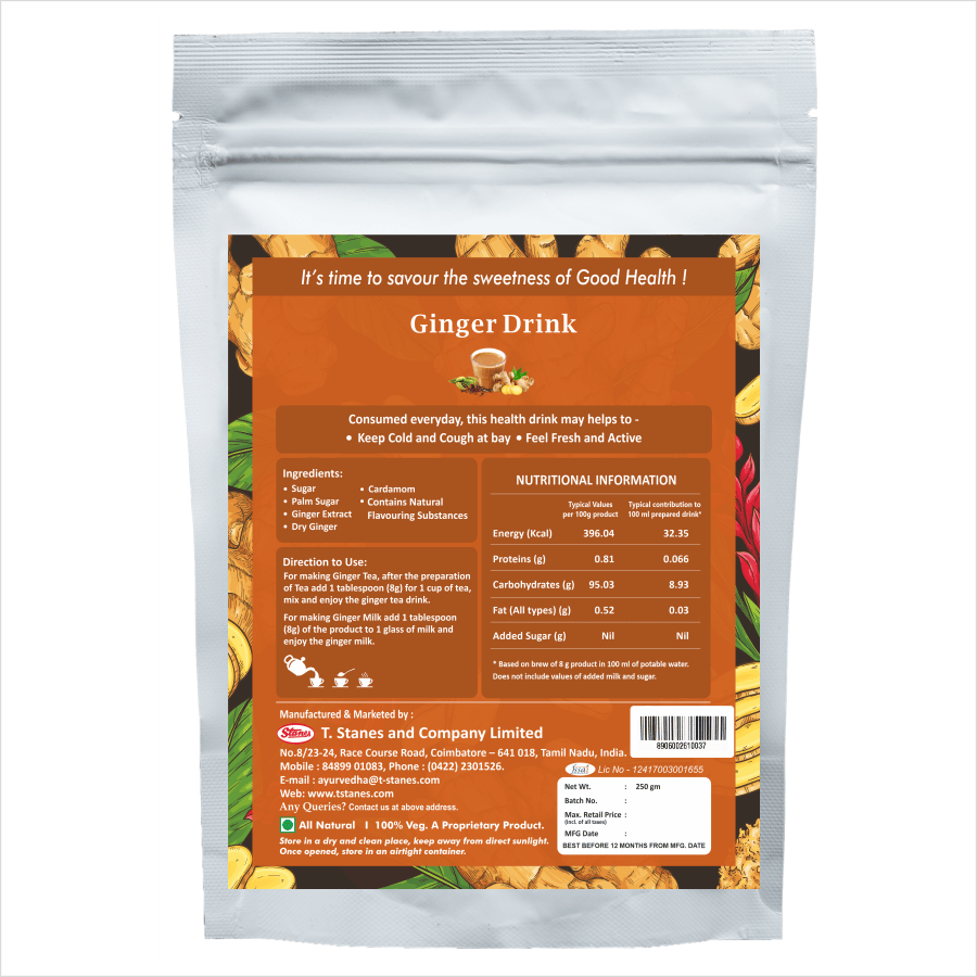  Stanes Ginger Drink (Mix With Tea Or Milk) 250g