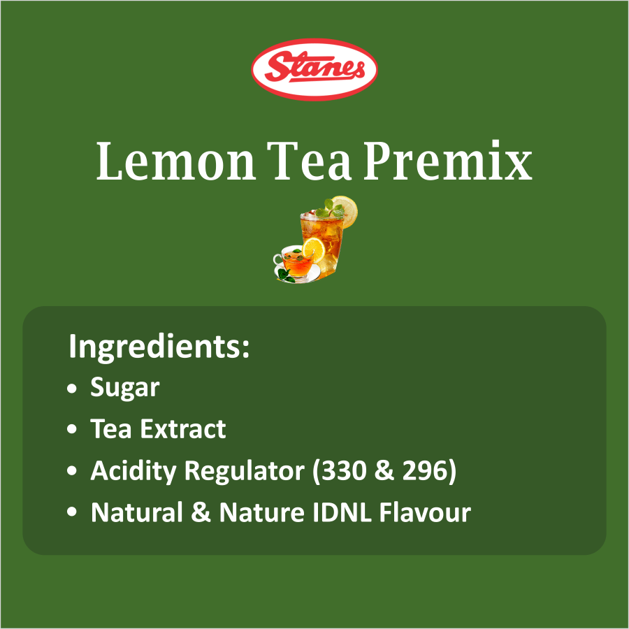 STANES Lemon Tea Premix 250 g | Pack of 1 | Total 250 g
