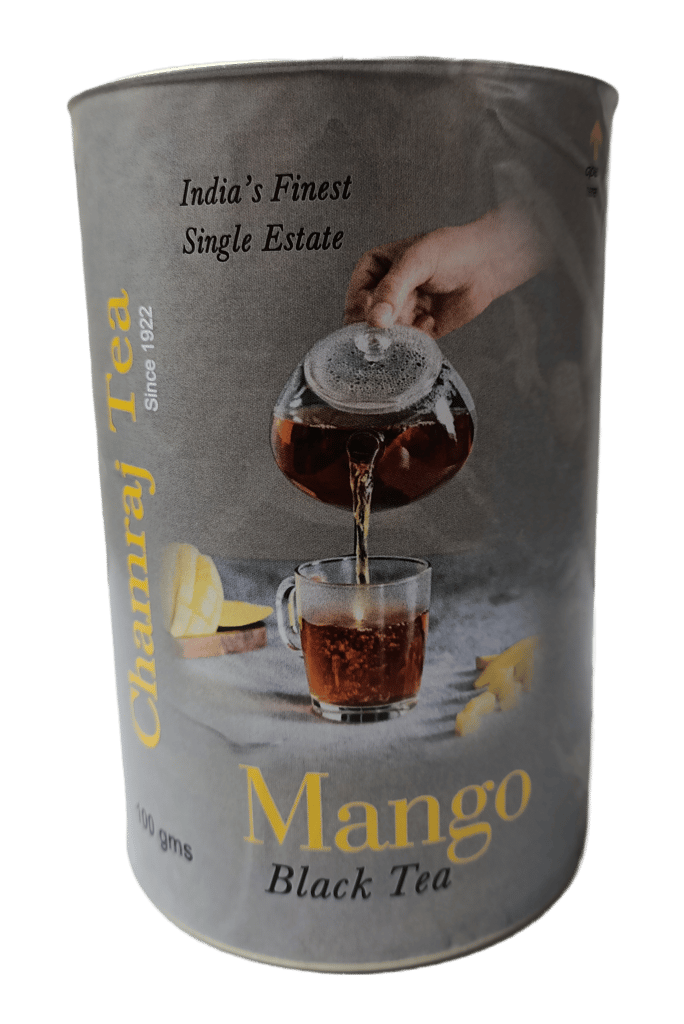 CHAMRAJ Mango Black Tea 100 g | Pack of 1 | Total 100 g | India's Finest Single Estate Nilgiri Tea