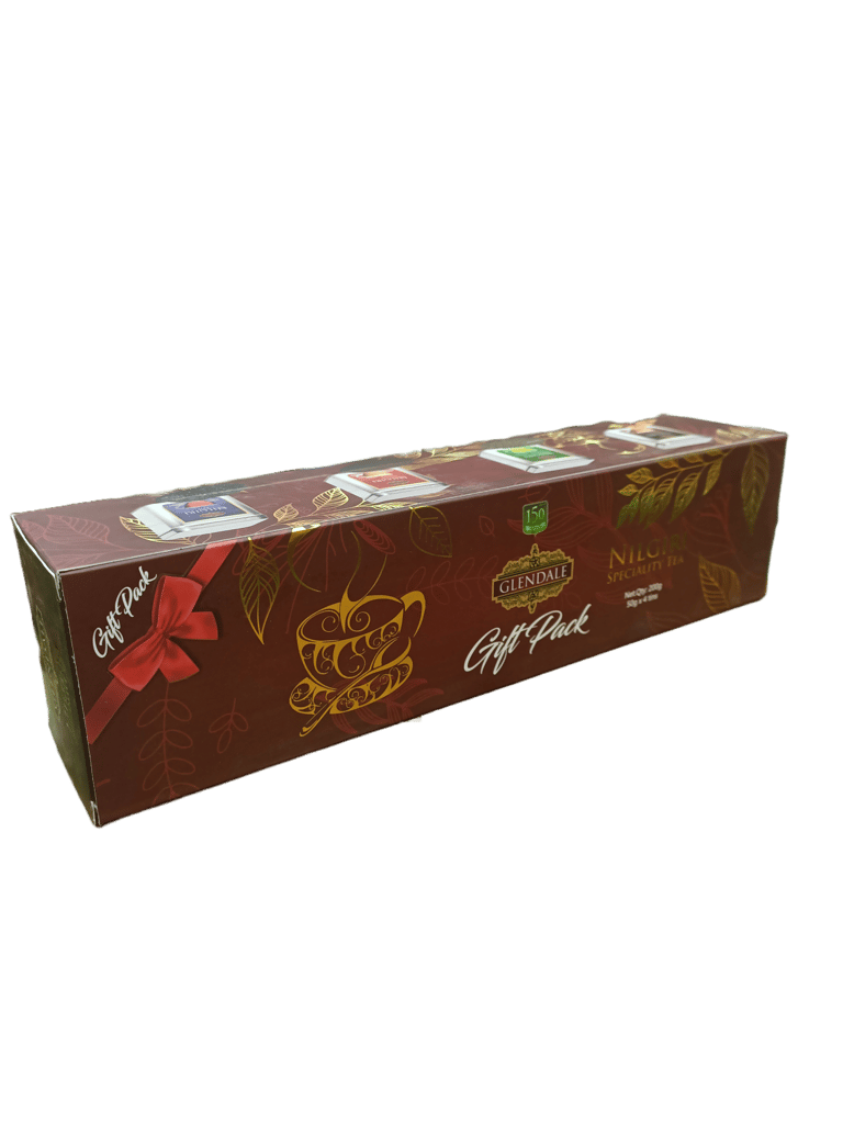 GLENDALE Gift Pack | 50 g x 4 Tins | Total 200 g | Pack of 1 | High Grown Nilgiri Tea