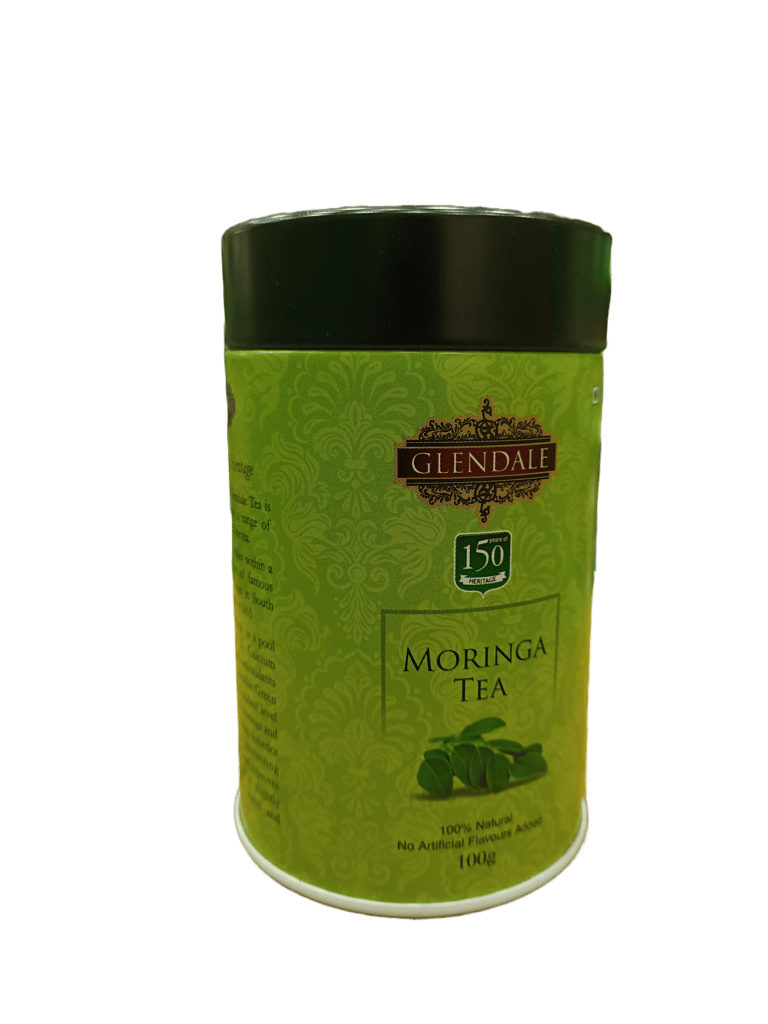 GLENDALE Moringa Tea | 100 g | Pack of 1 | Total 100 g | High Grown Nilgiri Tea | 100% Natural | No Artificial Flavours Added