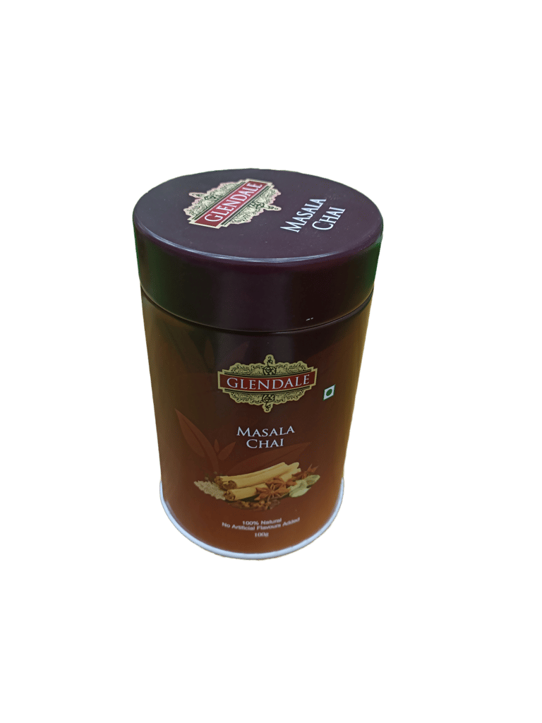 GLENDALE Masala Chai 100 g | Pack of 1 | Total 100 g | High Grown Nilgiri Tea | 100 % Natural | No Artificial Flavours Added