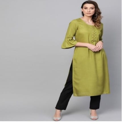 Buy Aarshi Fashions Sea Green Silk Kurta with Cotton Lemon Green Churidar  and Nazneen Lemon Green Dupatta | Unstitiched Ethnic Salwar Suit Set Online  at Best Prices in India - JioMart.