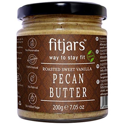 FITJARS Cinnamon Vanilla Pecan Butter, 200 G