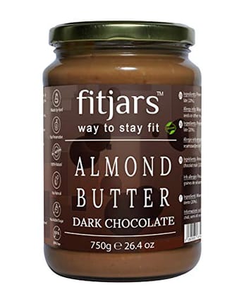 FITJARS Almond Butter with Dark Chocolate 750