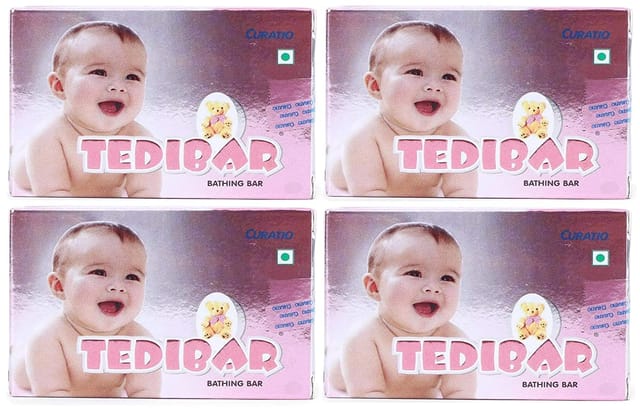 CURATIO Tedibar Baby Bathing Bar 75 gm