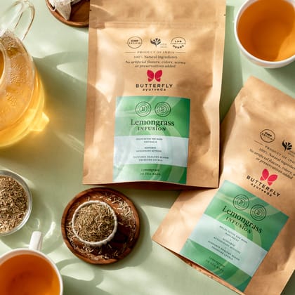 Lemongrass Herbal Infusion For Body Detox - 20 Tea Bags