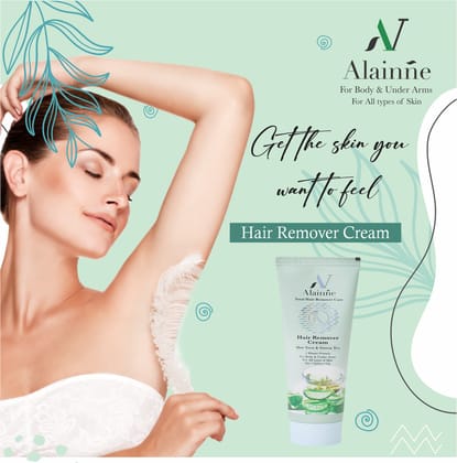 Alainne Aloe Vera With Green Tea Hair Remover 60g