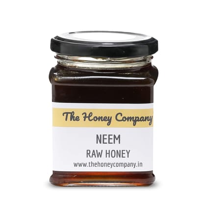The Honey Company Neem Raw Honey 350g 100% Pure Natural Raw Unprocessed Unheated Unpasteurised Unfiltered
