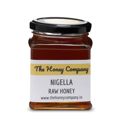 The Honey Company Nigella Raw Honey 350g 100% Pure Natural Raw Unprocessed Unheated Unpasteurised Unfiltered