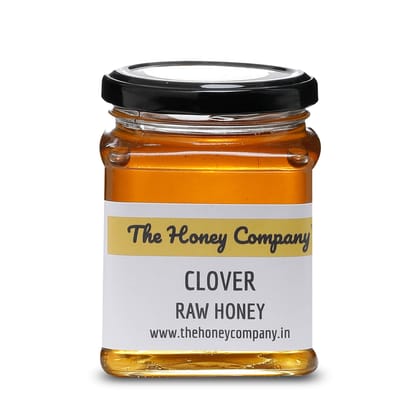 The Honey Company Clover Raw Honey 350g 100% Pure Natural Raw Unprocessed Unheated Unpasteurised Unfiltered