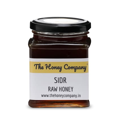 The Honey Company Sidr Raw Honey 350g 100% Pure Natural Raw Unprocessed Unheated Unpasteurised Unfiltered