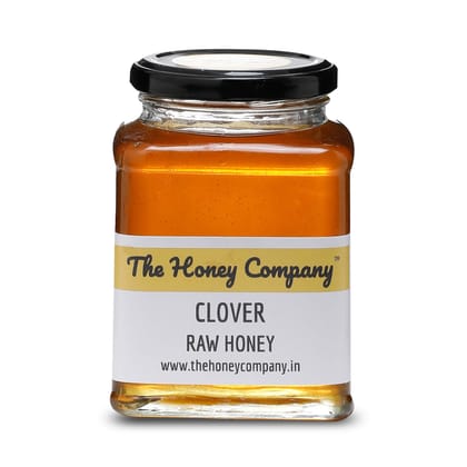 The Honey Company Clover Raw Honey 550g 100% Pure Natural Raw Unprocessed Unheated Unpasteurised Unfiltered