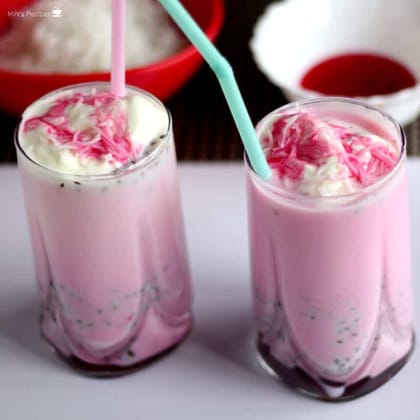Rose Milk Milkshake 1 qty