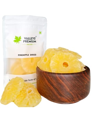 Valleys Premium Sun Dried Natural Pineapple 400 Gram