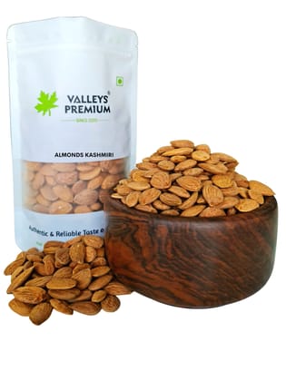 Valleys Premium Kashmiri Almond Kernels (Badam Giri) Almonds 400 Grams