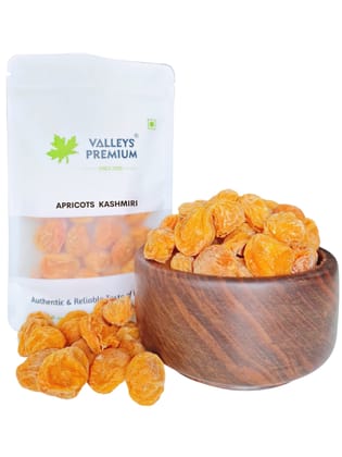 Valleys Premium Dried Kashmiri Apricots 400 Grams (KHUBANI) Apricot