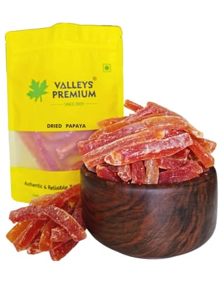 Valleys Premium Sun Dried and Dehydrated Papaya 800 Grams