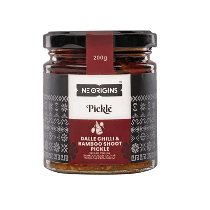 NEOrigins Bamboo Shoot Pickle with Dalle Chilli, 200g