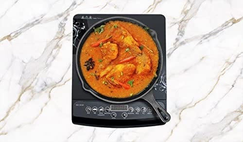 Mr. Butler Signature 10 Inch Premium Cast Iron Skillet Fry Pan, Pre-Seasoned Cookware, Induction Friendly, 2 L Capacity, Black