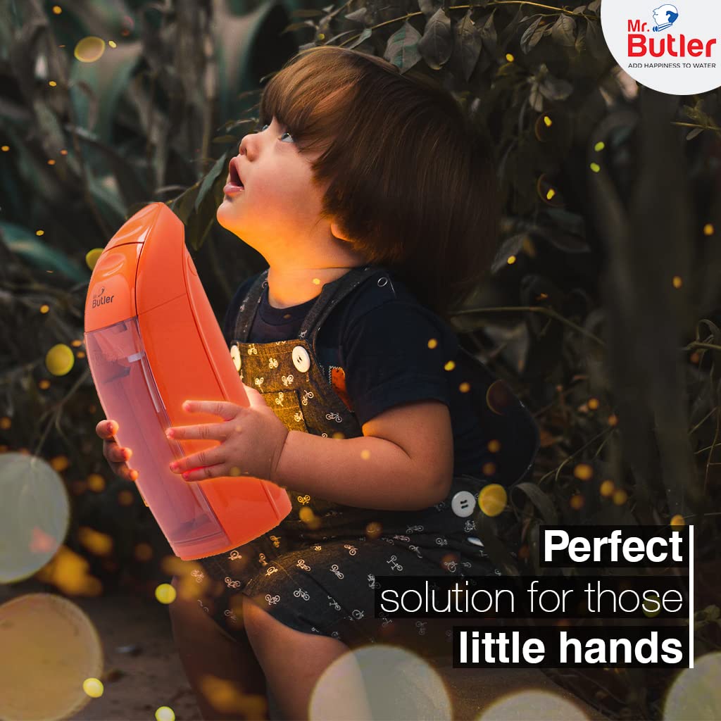 Mr. Butler Italia Soda Maker Orange - 2 Cylinder Pack