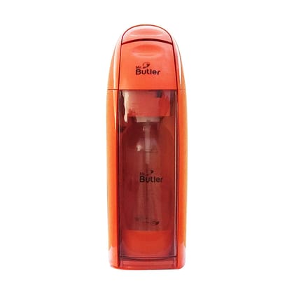 Mr. Butler Italia Soda Maker Orange - 2 Cylinder Pack