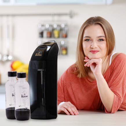 Mr. Butler Fizz Master Sodamaker Starter Kit (Black)