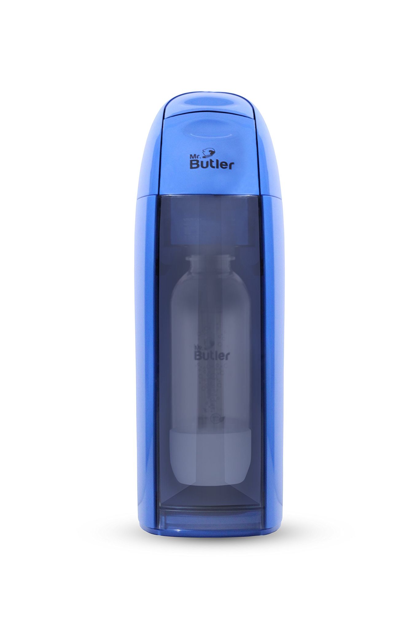 Mr. Butler Italia Soda Maker Lion Blue - Single Cylinder Pack