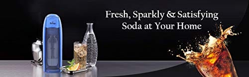 Mr. Butler Italia Soda Maker Lion Blue - Single Cylinder Pack