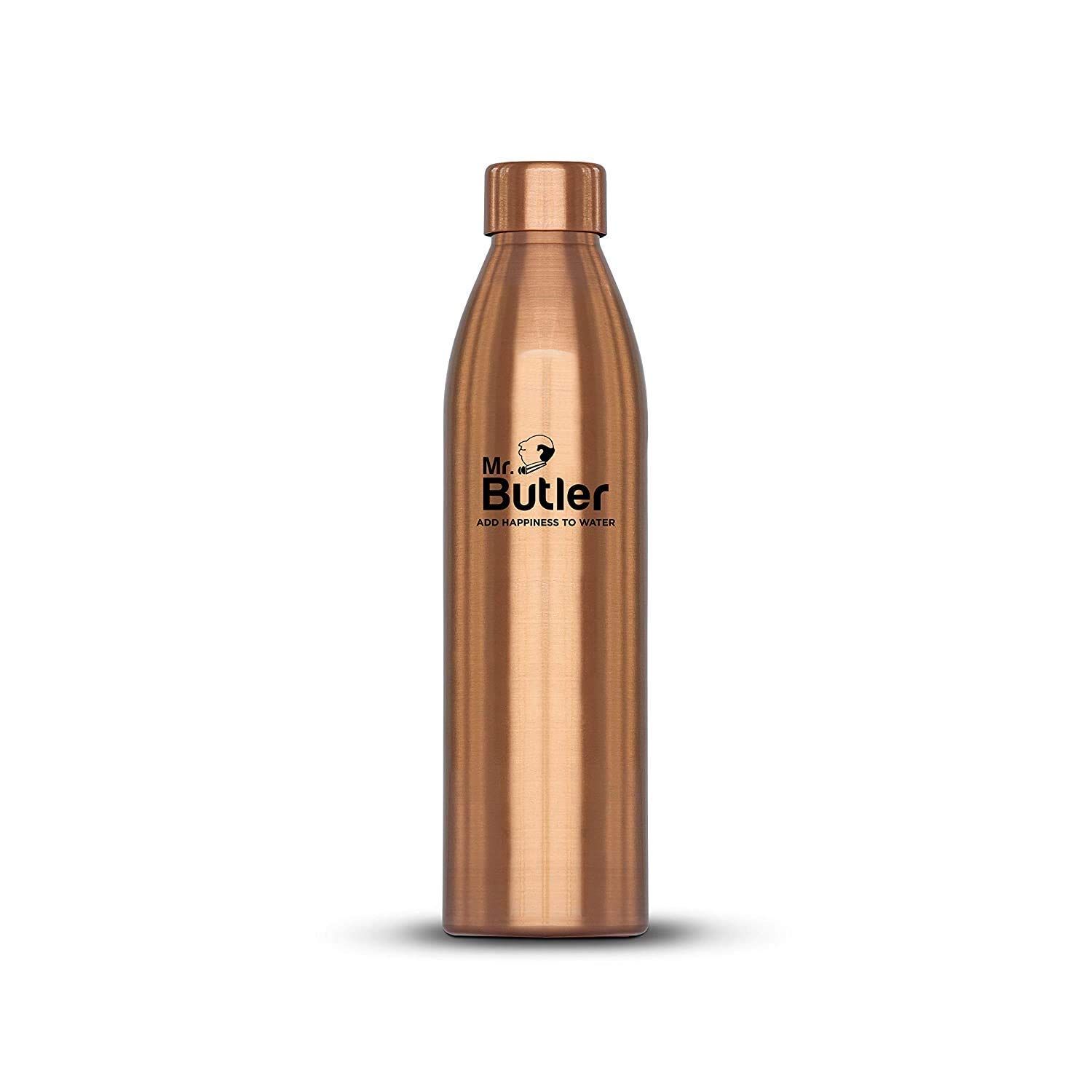 Mr. Butler Pure Copper Bottle 1000 ml, Aura, 1 Piece, Copper