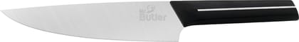 Mr. Butler Premium High-Carbon Stainless Steel Chef Knife, Corrosion Resistant, Silver