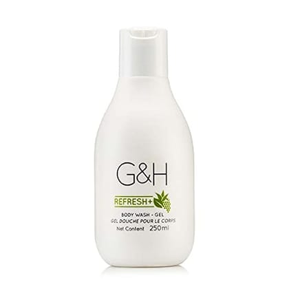 G&H Refresh+ Body Wash - Gel 250ml pack of 2