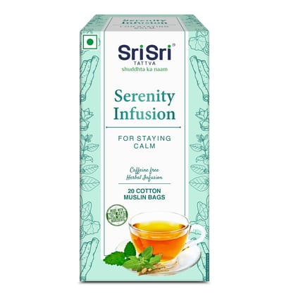 Serenity Infusion - FOR STAYING CALM - A truly calming daily cup, when you need it most - 20 Dip Bags