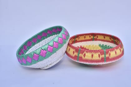 Handwoven Grass Baskets- Combo