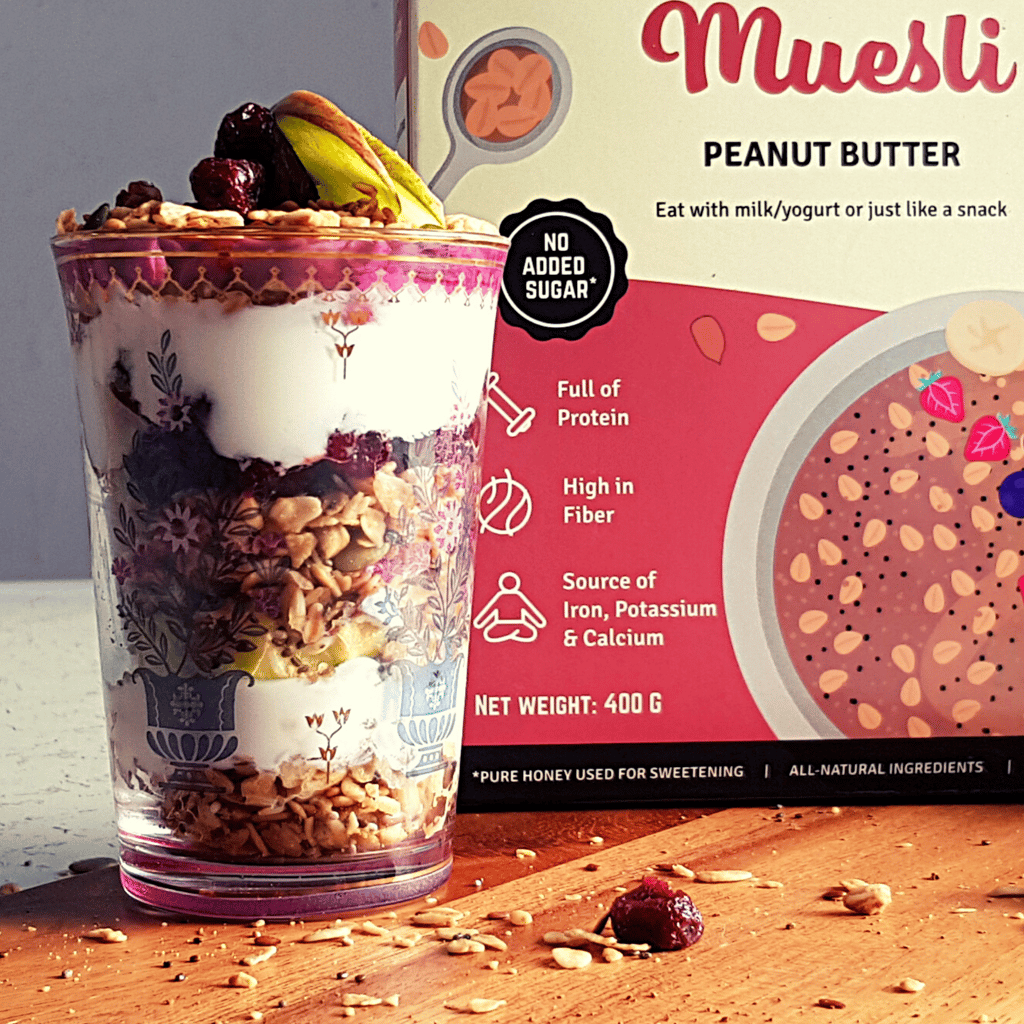 9GRAMS Whole grain Muesli-Peanut Butter