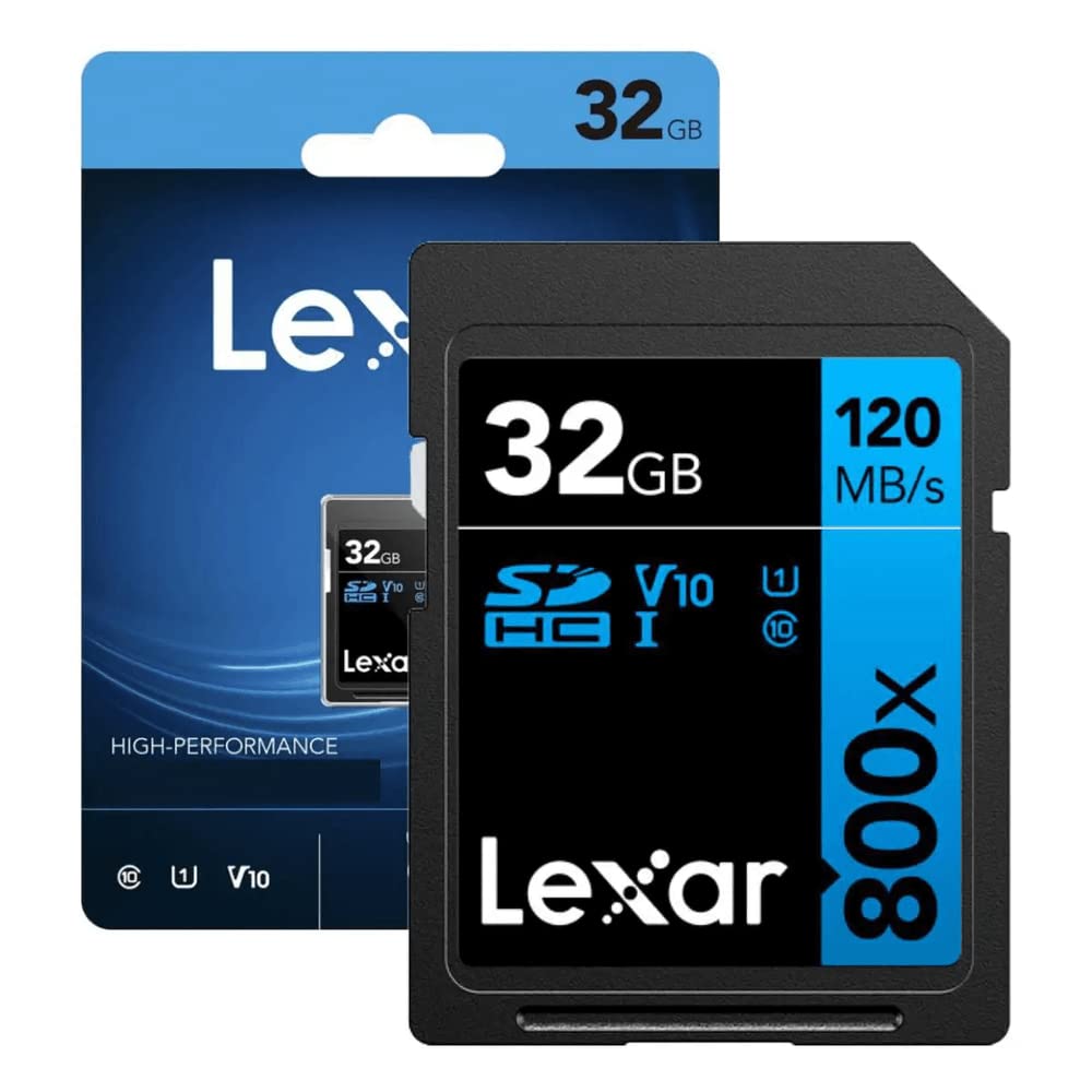Lexar High Performance 800x 32GB SDXC UHS-I U3 SD Card For Camera LSD0800032G-BNNNG