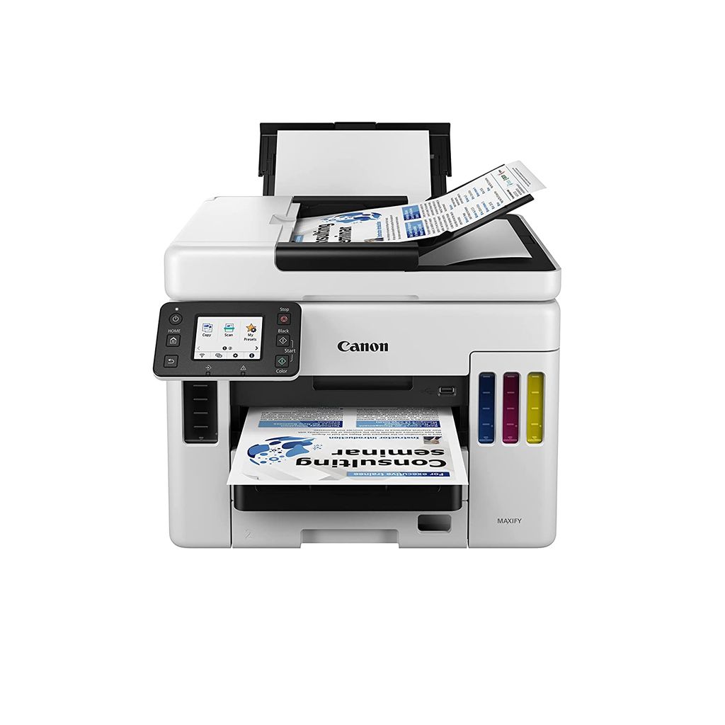 Canon MAXIFY GX7070 All in One Ink Tank Multifunction Printer Wireless,LAN,Duplex Printing,ADF