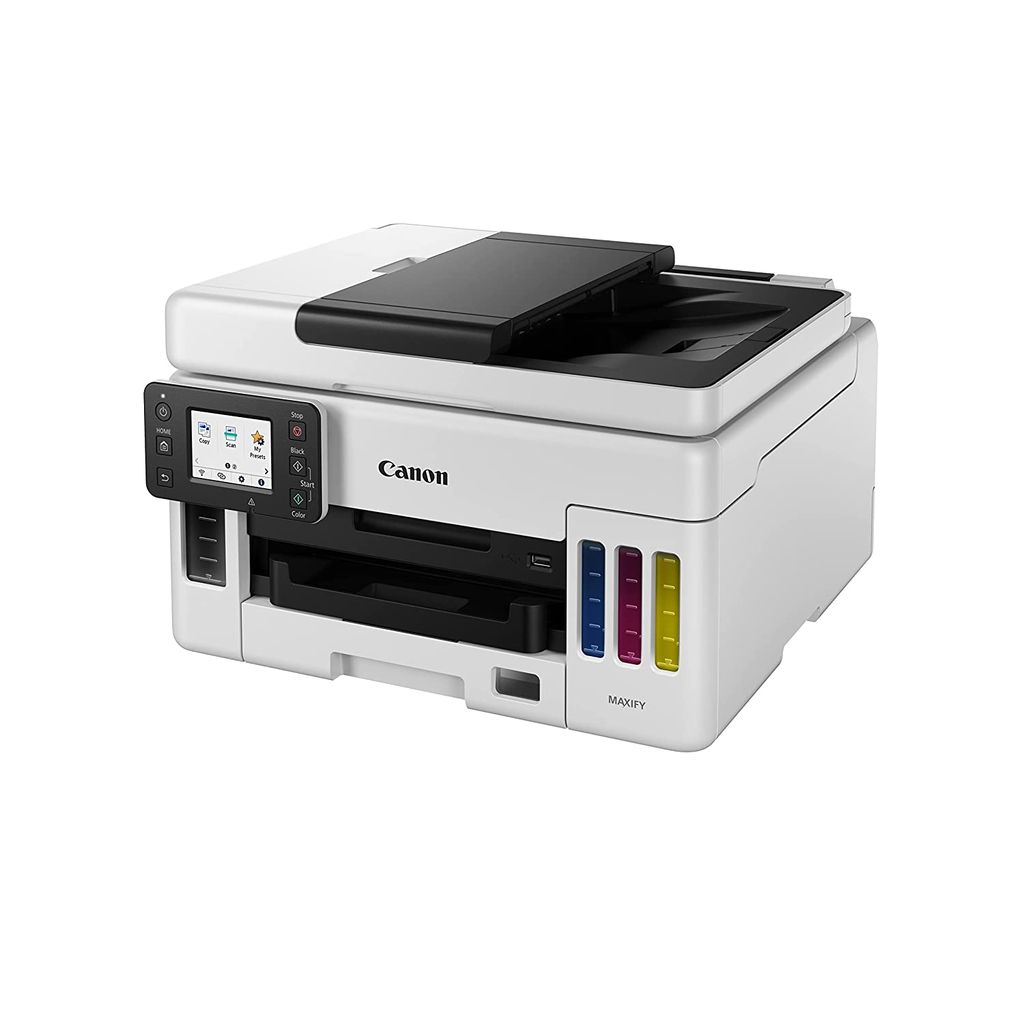 Canon MAXIFY GX6070 All in One Ink Tank Multifunction Printer Wireless,LAN,Duplex Printing,ADF