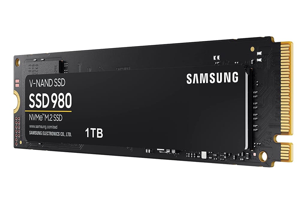Samsung 980 1TB Upto 3500MB/s NVMe M.2 PCIe Internal Solid State Drive SSD MZ-V8V1T0BW