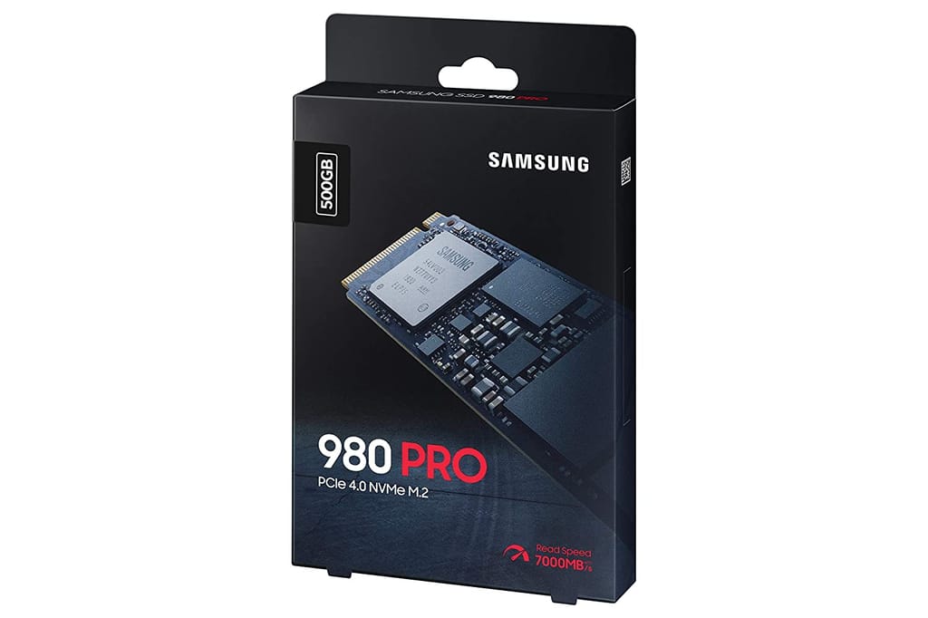 Samsung 980 Pro NVMe M.2 500GB SSD Internal Solid State MZ-V8P500BW
